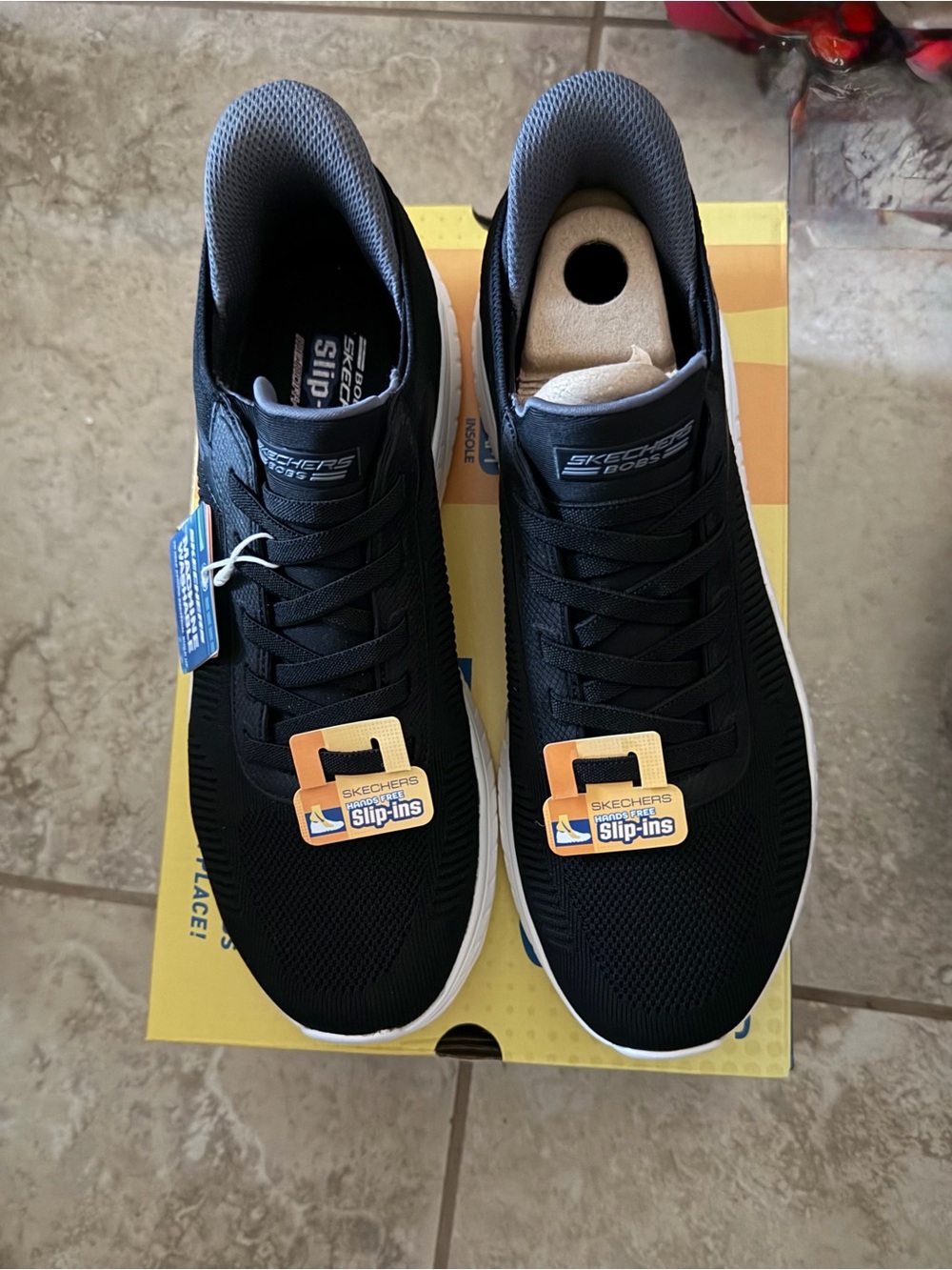 Men’s size 10 slip in sketchers shoes